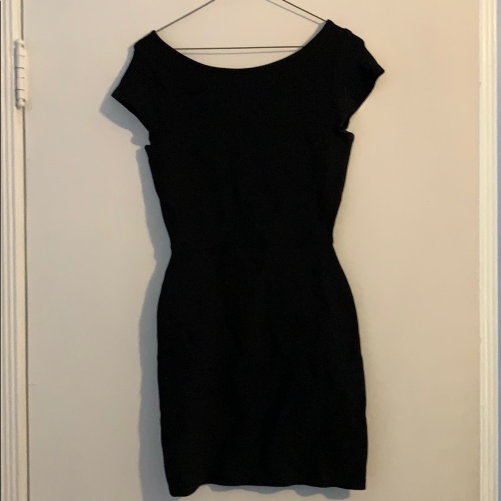 BCBG black mini-dress